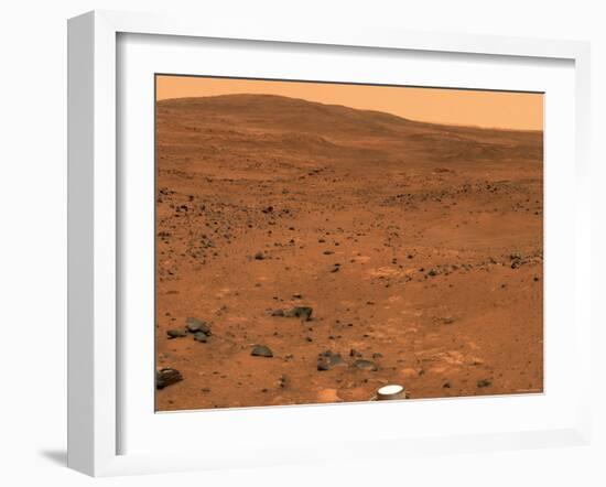 Partial Seminole Panorama of Mars-Stocktrek Images-Framed Photographic Print