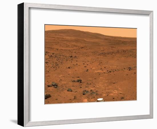 Partial Seminole Panorama of Mars-Stocktrek Images-Framed Photographic Print