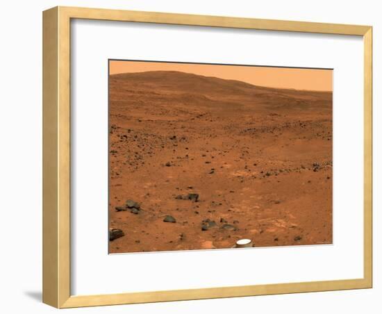 Partial Seminole Panorama of Mars-Stocktrek Images-Framed Photographic Print