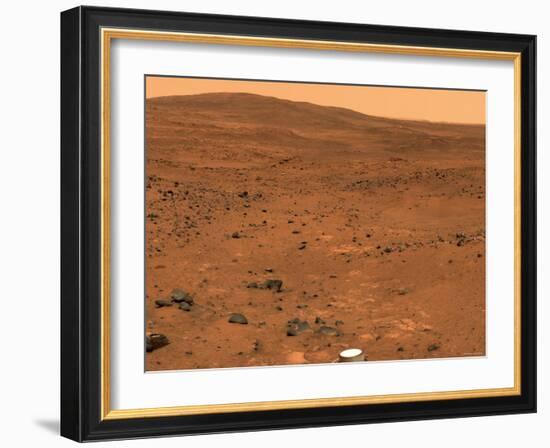 Partial Seminole Panorama of Mars-Stocktrek Images-Framed Photographic Print