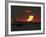 Partial Solar Eclipse as the Sun Sets at Manila's Bay, Philippines-null-Framed Photographic Print