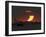 Partial Solar Eclipse as the Sun Sets at Manila's Bay, Philippines-null-Framed Photographic Print