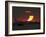 Partial Solar Eclipse as the Sun Sets at Manila's Bay, Philippines-null-Framed Photographic Print