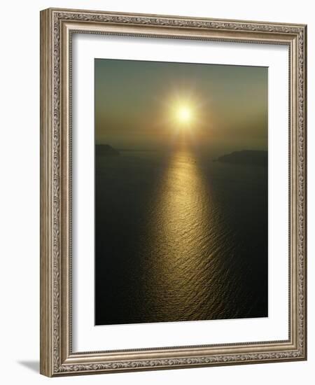 Partial Solar Eclipse-Detlev Van Ravenswaay-Framed Photographic Print