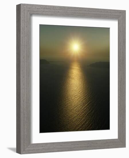 Partial Solar Eclipse-Detlev Van Ravenswaay-Framed Photographic Print