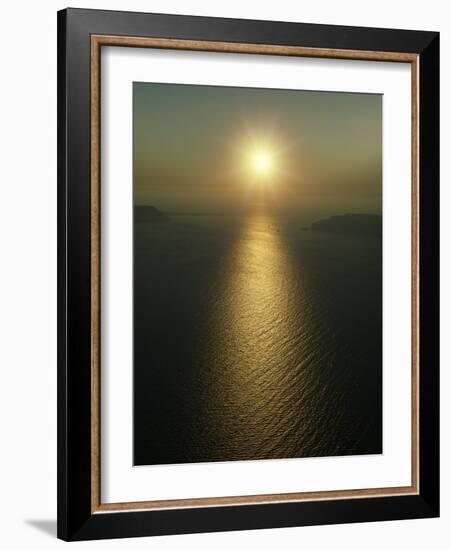 Partial Solar Eclipse-Detlev Van Ravenswaay-Framed Photographic Print