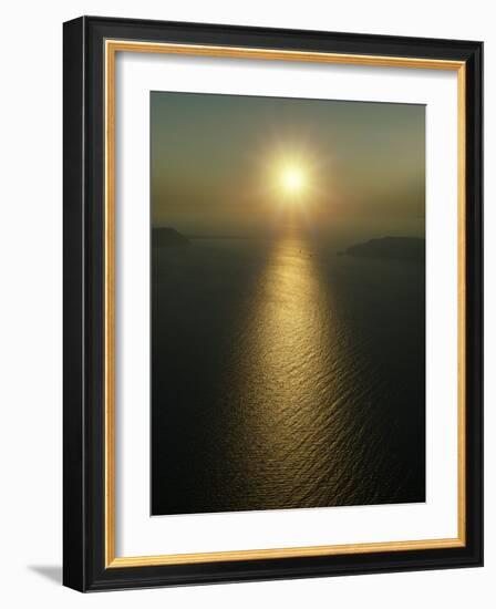 Partial Solar Eclipse-Detlev Van Ravenswaay-Framed Photographic Print