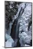 Partially frozen Fletcher Falls, British Columbia, Canada-Howie Garber-Mounted Photographic Print