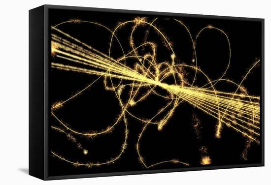 Particle Physics Experiment, Artwork-Equinox Graphics-Framed Premier Image Canvas