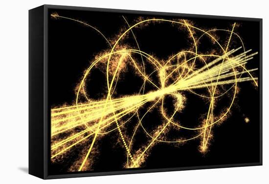 Particle Physics Experiment, Artwork-Equinox Graphics-Framed Premier Image Canvas