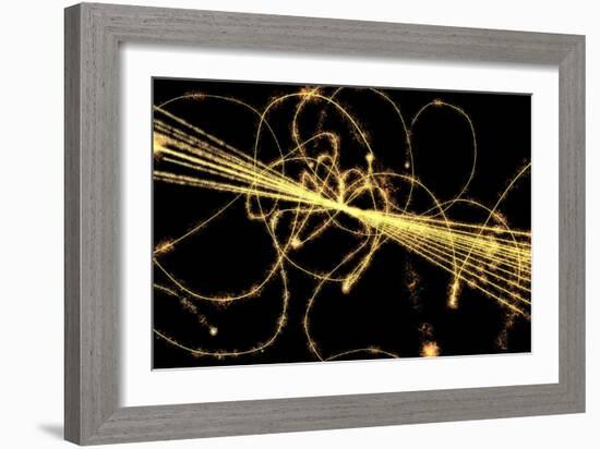 Particle Physics Experiment, Artwork-Equinox Graphics-Framed Photographic Print