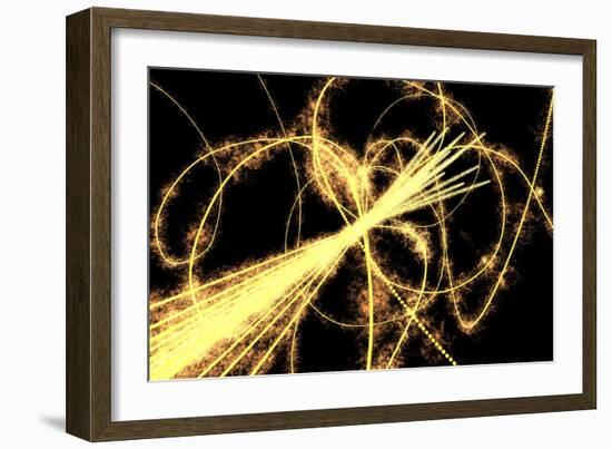 Particle Physics Experiment, Artwork-Equinox Graphics-Framed Photographic Print