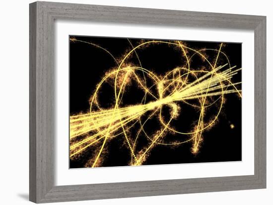 Particle Physics Experiment, Artwork-Equinox Graphics-Framed Photographic Print