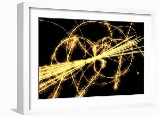 Particle Physics Experiment, Artwork-Equinox Graphics-Framed Photographic Print