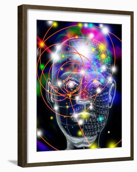 Particle Tracks-Mehau Kulyk-Framed Photographic Print