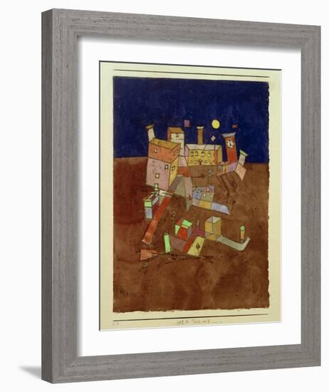 Partie Aus G-Paul Klee-Framed Giclee Print