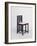 Partie d'un mobilier de chambre à coucher; Chaise (garniture moderne)-Charles Rennie Mackintosh-Framed Giclee Print