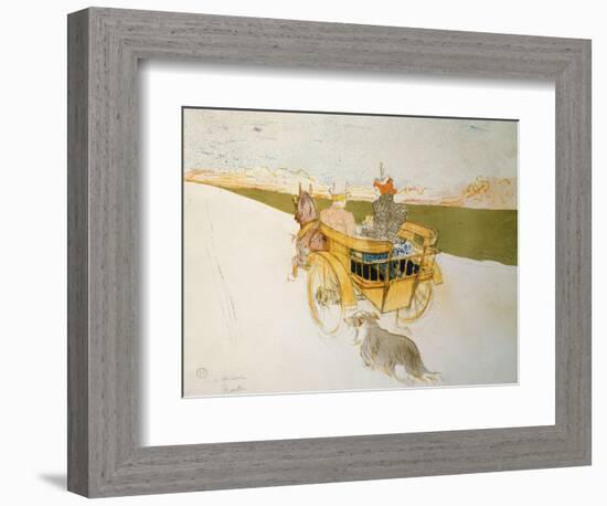 Partie De Campagne-Henri de Toulouse-Lautrec-Framed Giclee Print