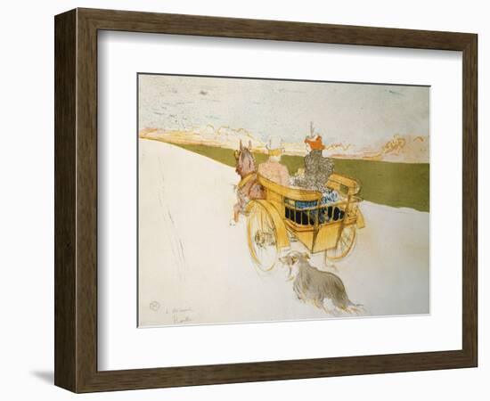 Partie De Campagne-Henri de Toulouse-Lautrec-Framed Giclee Print