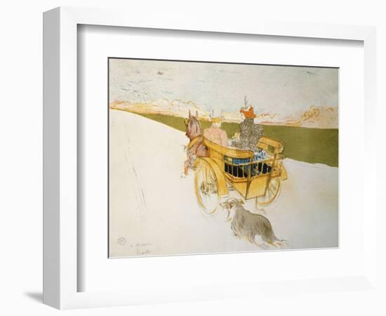 Partie De Campagne-Henri de Toulouse-Lautrec-Framed Giclee Print