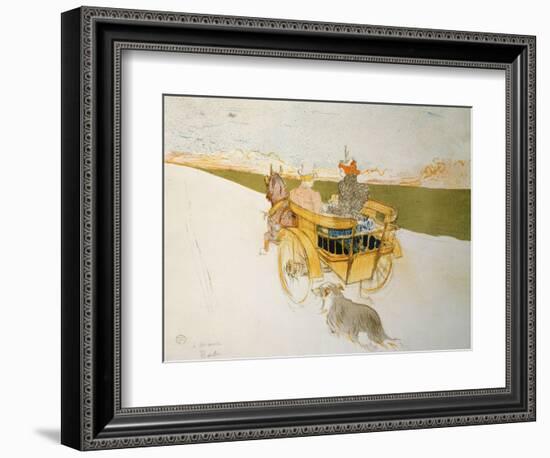 Partie De Campagne-Henri de Toulouse-Lautrec-Framed Giclee Print