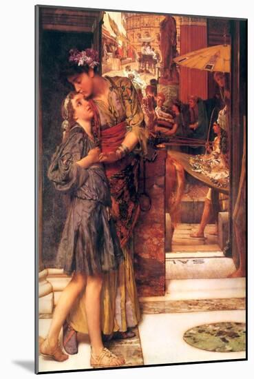 Parting Kiss-Sir Lawrence Alma-Tadema-Mounted Art Print