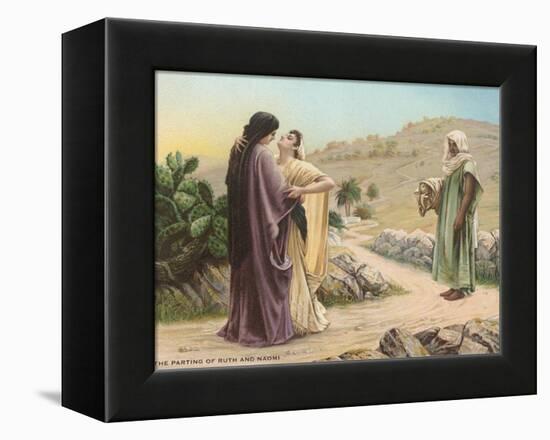 Parting of Ruth and Naomi-null-Framed Stretched Canvas