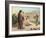 Parting of Ruth and Naomi-null-Framed Art Print