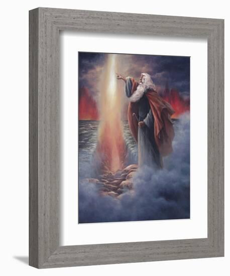 Parting the Waters-Unknown Chiu-Framed Art Print