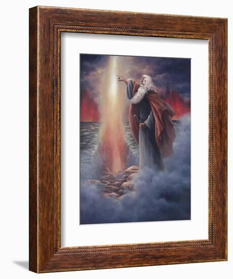 Parting the Waters-Unknown Chiu-Framed Art Print