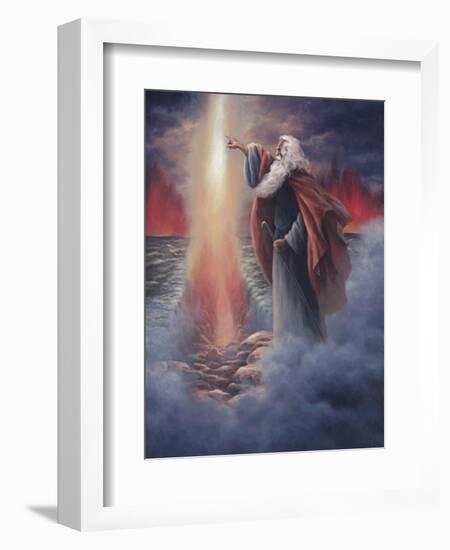 Parting the Waters-Unknown Chiu-Framed Art Print