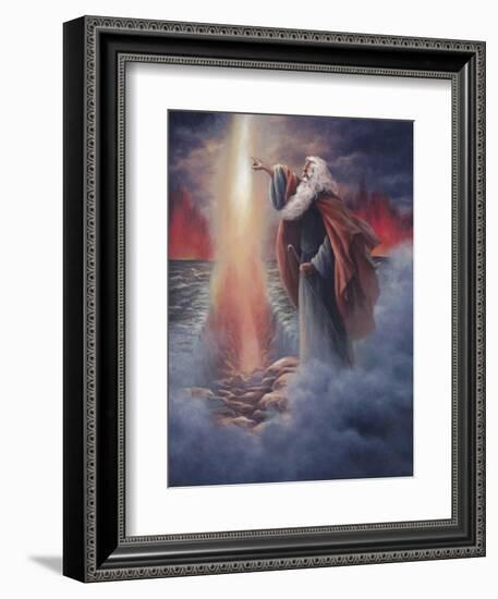 Parting the Waters-Unknown Chiu-Framed Art Print