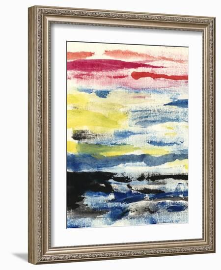 Partly Sunny I-Alicia Ludwig-Framed Art Print