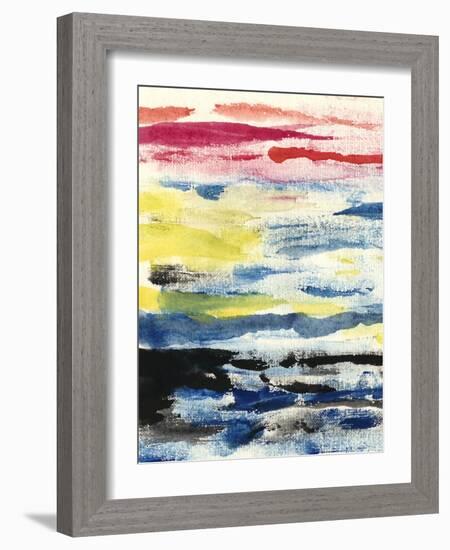 Partly Sunny I-Alicia Ludwig-Framed Art Print