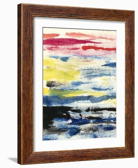 Partly Sunny I-Alicia Ludwig-Framed Art Print