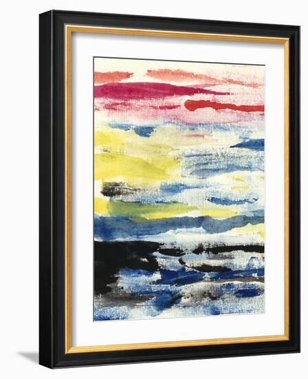 Partly Sunny I-Alicia Ludwig-Framed Art Print