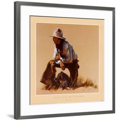 Partnership By William Mathews Western Print 28x29