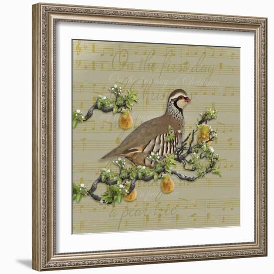 Partridge in a Pear Tree-Leslie Wing-Framed Giclee Print