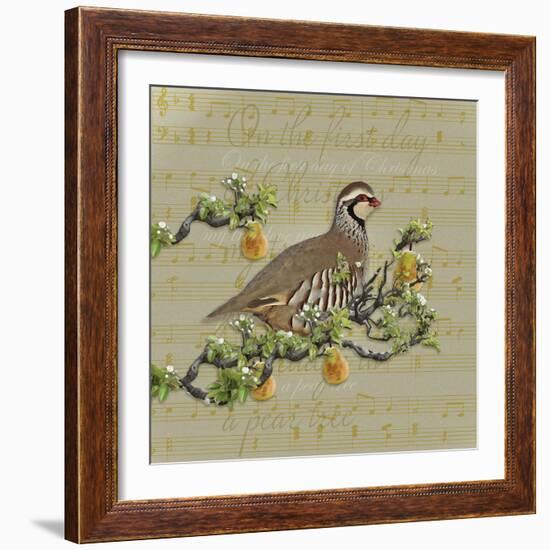 Partridge in a Pear Tree-Leslie Wing-Framed Giclee Print