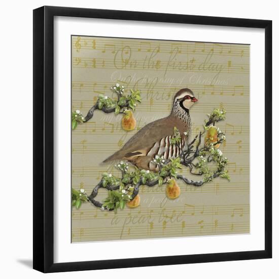 Partridge in a Pear Tree-Leslie Wing-Framed Giclee Print