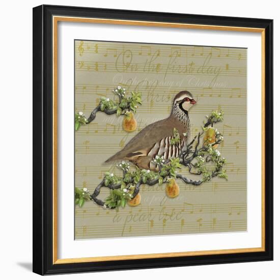 Partridge in a Pear Tree-Leslie Wing-Framed Giclee Print