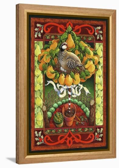 Partridge in a Pear Tree-David Galchutt-Framed Premier Image Canvas