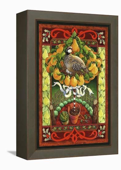 Partridge in a Pear Tree-David Galchutt-Framed Premier Image Canvas