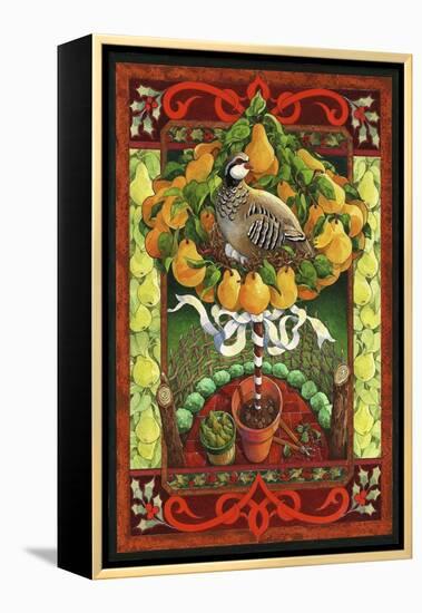 Partridge in a Pear Tree-David Galchutt-Framed Premier Image Canvas