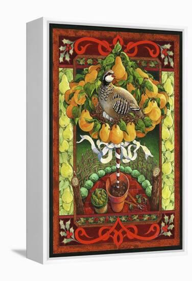 Partridge in a Pear Tree-David Galchutt-Framed Premier Image Canvas