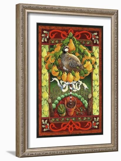 Partridge in a Pear Tree-David Galchutt-Framed Giclee Print