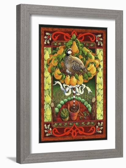 Partridge in a Pear Tree-David Galchutt-Framed Giclee Print