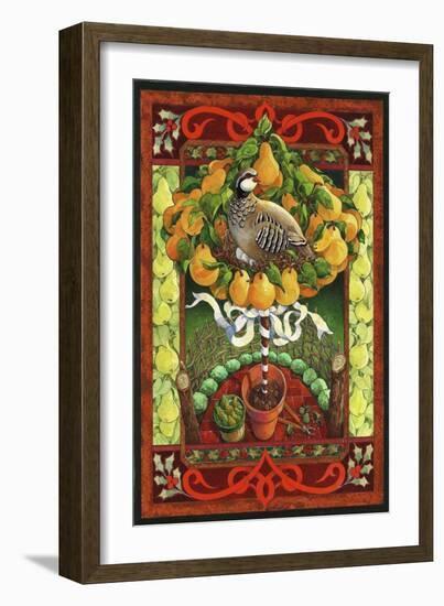 Partridge in a Pear Tree-David Galchutt-Framed Giclee Print