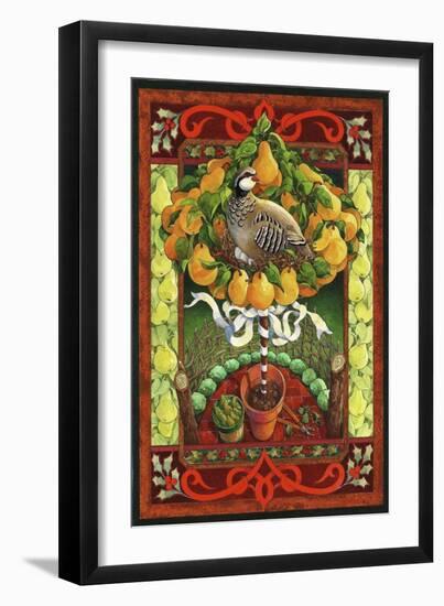 Partridge in a Pear Tree-David Galchutt-Framed Giclee Print