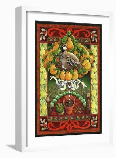 Partridge in a Pear Tree-David Galchutt-Framed Giclee Print